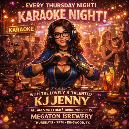 DJ KJ Karaoke LIVE! at Megaton Brewery