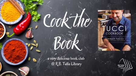 Tullis Library: "Cook the Book" Book Club for Foodies