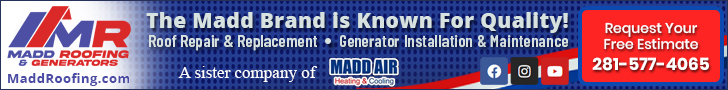 MADD Roofing & Generators Business Directory