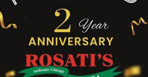 Rosati's Pizza Kingwood 2-Year Anniversary