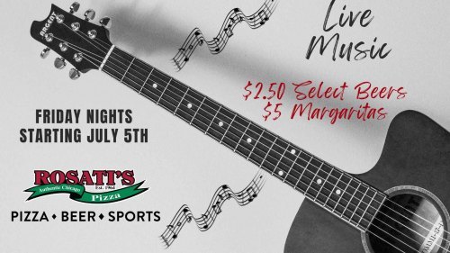 Live Music Fridays at Rosati's Kingwood