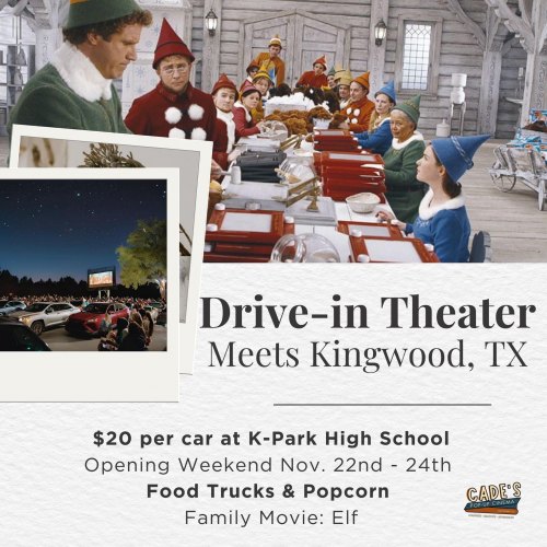Holiday Drive-In Movie Night!