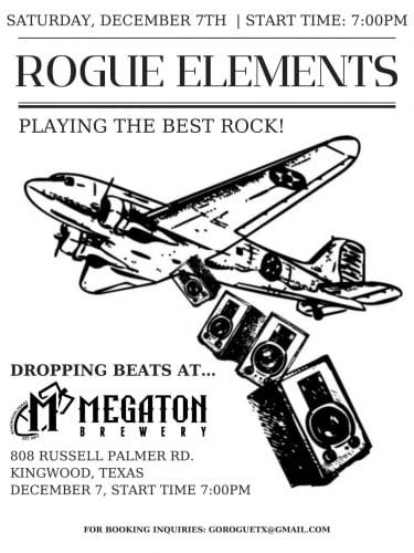 Rogue Elements at Megaton Brewery