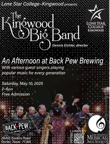 Kingwood Big Band at Back Pew Brewery Presented by Lone Star College