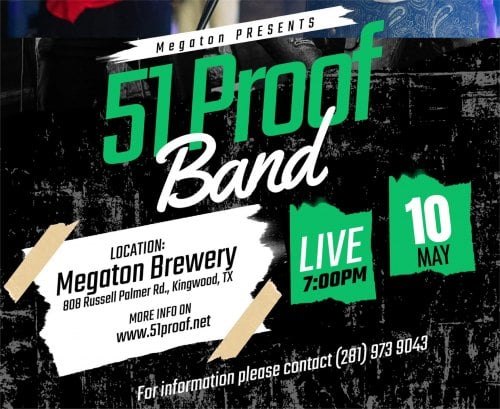 51 Proof Live at Megaton Brewery