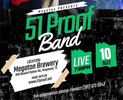 51 Proof Live at Megaton Brewery