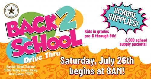 EMCID's Back to School Drive Thru