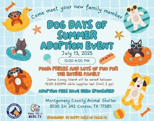 Dog Days of Summer Adoption Event