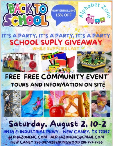 School Supply Giveaway