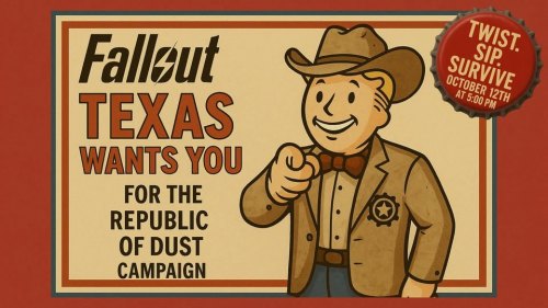 Megaton Hosts: "Fallout: Texas - Republic of Dust" a TTRPG Event