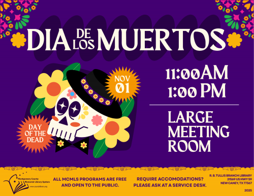 Dia De Los Muertos at R.B.Tullis Branch Library