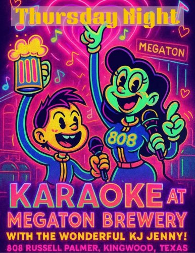 Karaoke LIVE! at Megaton Brewery