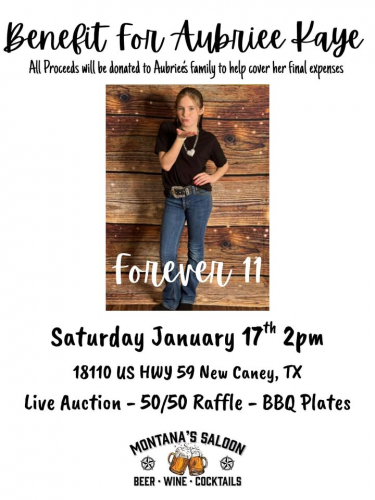 Benefit for Aubrie Kaye