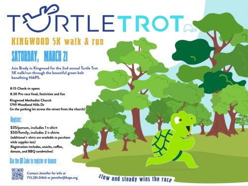 Parkinson Society Turtle Trot 5k Walk/Run