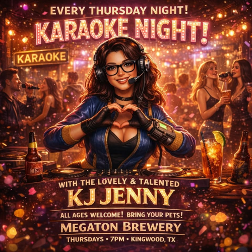DJ KJ Karaoke LIVE! at Megaton Brewery