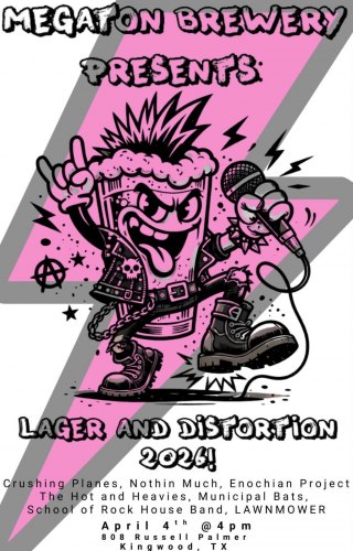 Megaton Brewery Presents Lager and Distortion 2026!