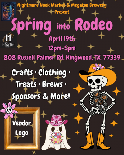 Spring into Rodeo Market at Megaton Brewery