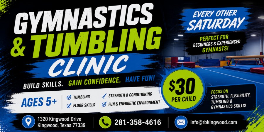 Back Handspring & Tumbling Clinic at Rowland Ballard Kingwood