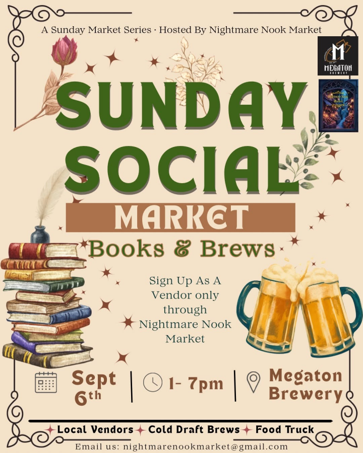 Sunday Social: Books & Brews at Megaton Brewery