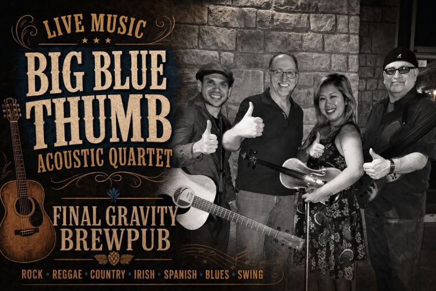 Big Blue Thumb at Final Gravity Brewpub