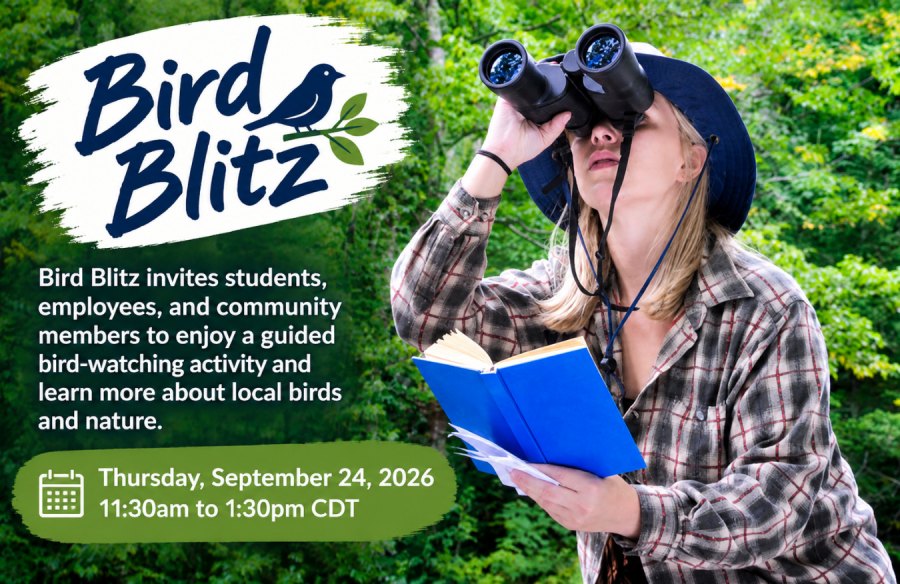 Bird Blitz at Lone Star College