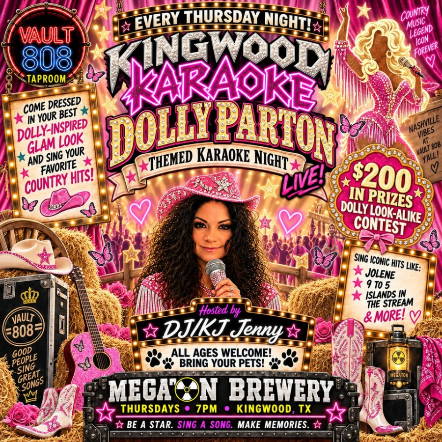Dolly Parton Look-A-Like Contest & Karaoke Night at Megaton Brewery