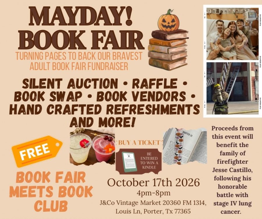 "Mayday!" Book Fair Fundraiser with Fables & Folklore