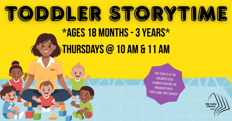 Toddler Storytime at RB Tullis Library