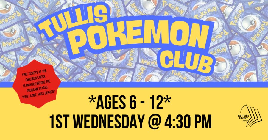 Pokemon Club: Tullis Library
