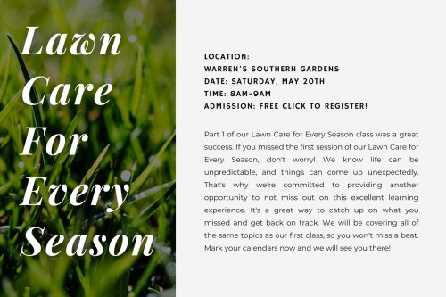 Lawn Care For Every Season