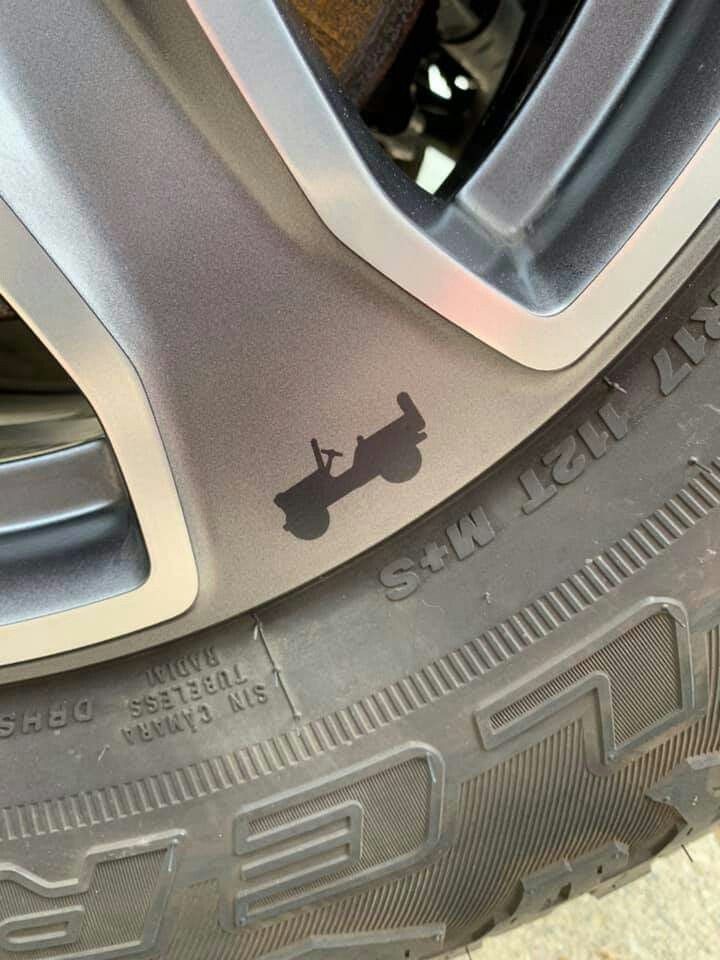 Jeep Owners did yall know there are hidden symbols all over your
