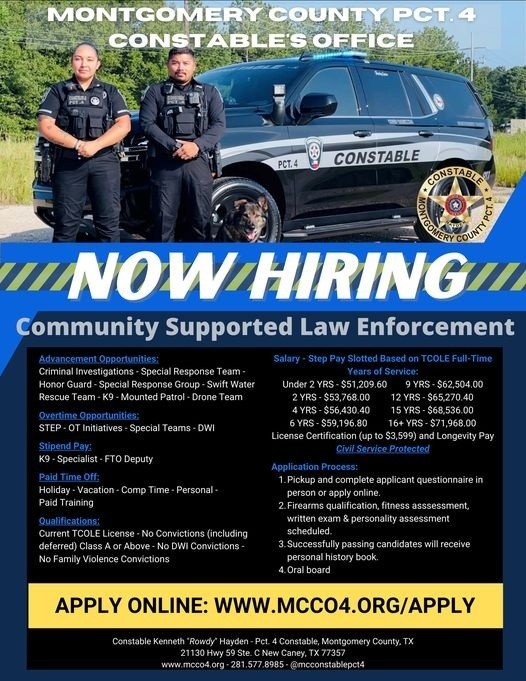Montgomery County Texas Sheriff