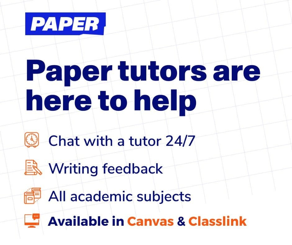 New Caney ISD has Partnered with Paper to Offer Free 24/7 Tutori
